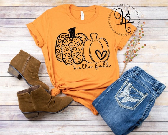 Leopard Pumpkin Harvest Tee Leopard Pumpkin Harvest Tee