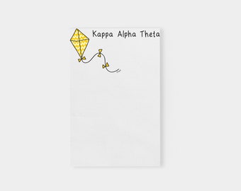 Kappa Alpha Theta Kite Officially Licensed Notepad