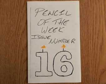 Pencil of the Week Issue #16