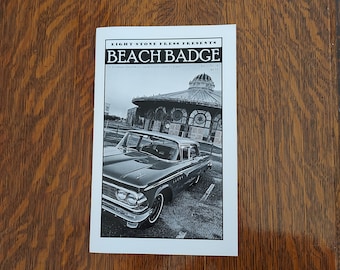 Beach Badge #4: Jersey Shore Literary Zine