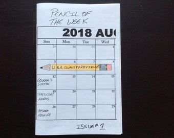 Pencil of the Week Issue #1