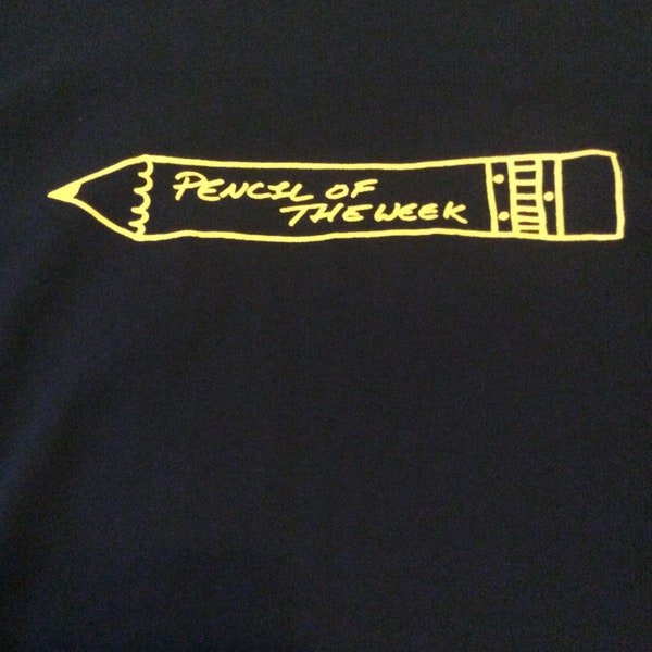 Pencil of the Week tee-shirt