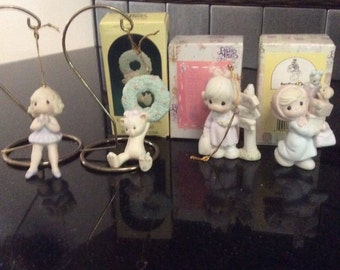 Precious Moments ornaments