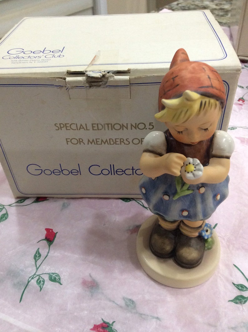 Hummel Daisies Dont Tell Special Edition 5 Etsy