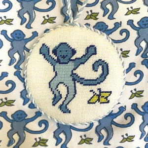 Monkey Needlepoint Canvas