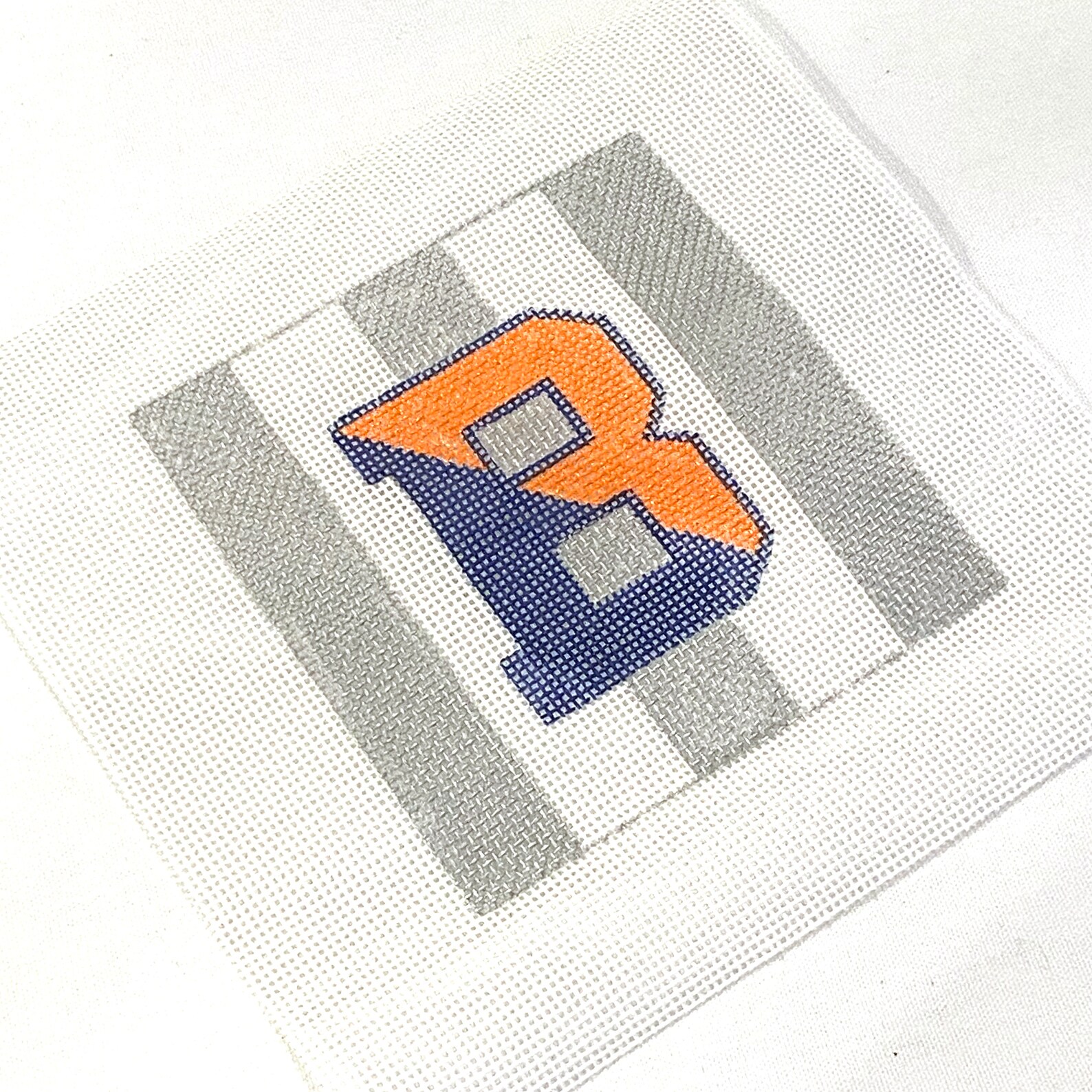 Collegiate Needlepoint Canvas Etsy
