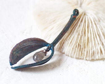 Ancien Pendentif Médaille Plaquer Or Breloque Art Nouveau Coeur