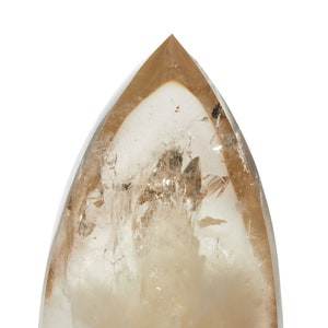 Citrine Point - Large Natural Citrine Crystal - Polished Citrine Freeform - Standing Citrine Crystal Tower - Untreated Citrine Point - 27