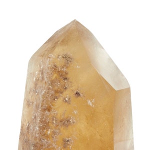 Natural Citrine Point - Natural Citrine Crystal - Polished Citrine Point - Standing Citrine Tower - Crystal Point - Untreated Citrine - 23
