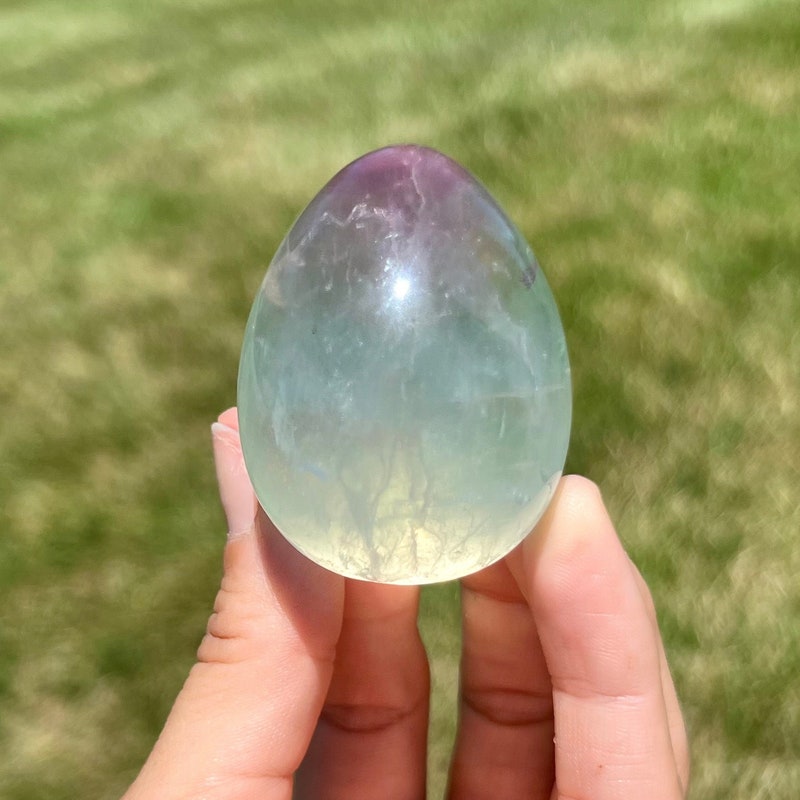 Crystal Egg - Etsy