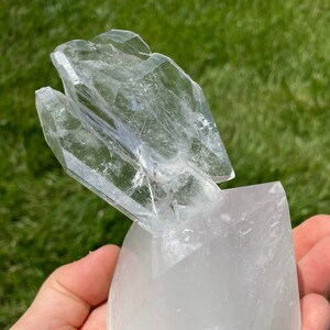 Raw Clear Quartz Cluster - Extra Quality Quartz Cluster - Crystal Quartz Cluster - Clear Quartz Specimen - Unique Crystal Cluster - 38