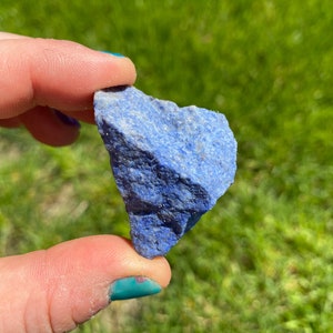 Raw Dumortierite Stone - Rough Dumortierite Crystal - Natural Dumortierite Stone - Crystals and Stones - Raw Blue Dumortierite