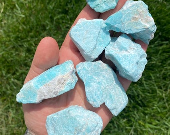 Raw Amazonite Etsy Raw Amazonite Etsy