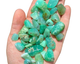 chrysoprase polished