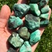 raw emerald stone - genuine emerald crystal - Natural Emerald - Untreated Emerald stone - healing crystals and stones - heart chakra stones