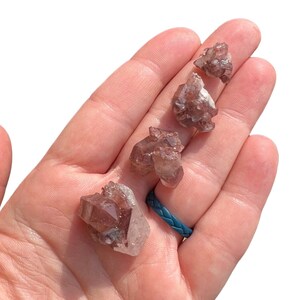 Lithium Quartz Cluster Lithium Quartz Crystal Raw Lithium Quartz Crystal Cluster Rough Pink Lithium Quartz Natural Brazilian Quartz image 2