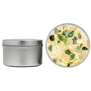 Honeysuckle Jasmine Candles - Crystal & Herb Candles - Aromatherapy Candles - Floral Candle - Soy Jasmine Candles and Tealights - Handmade! image 11
