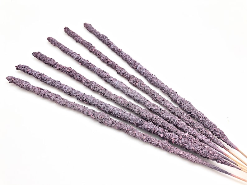 Lavender Incense Sticks (6) - Lavender Incense - Stick Incense - Smoke Cleansing - Lavender Aromatherapy - Lavender Calming Incense image 3