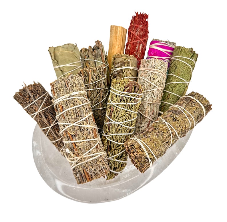 a bowl filled with lots of different types of sticks