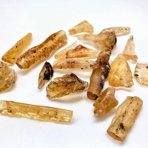 Raw Amber Stone - Copal Amber - Crystals & Stones - Rough Amber Crystal with Inclusions- Rough Amber - Warmth, Well-Being