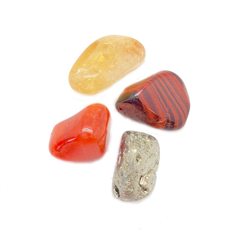 Motivation & Courage Stone Set Healing Crystals and Stones Etsy