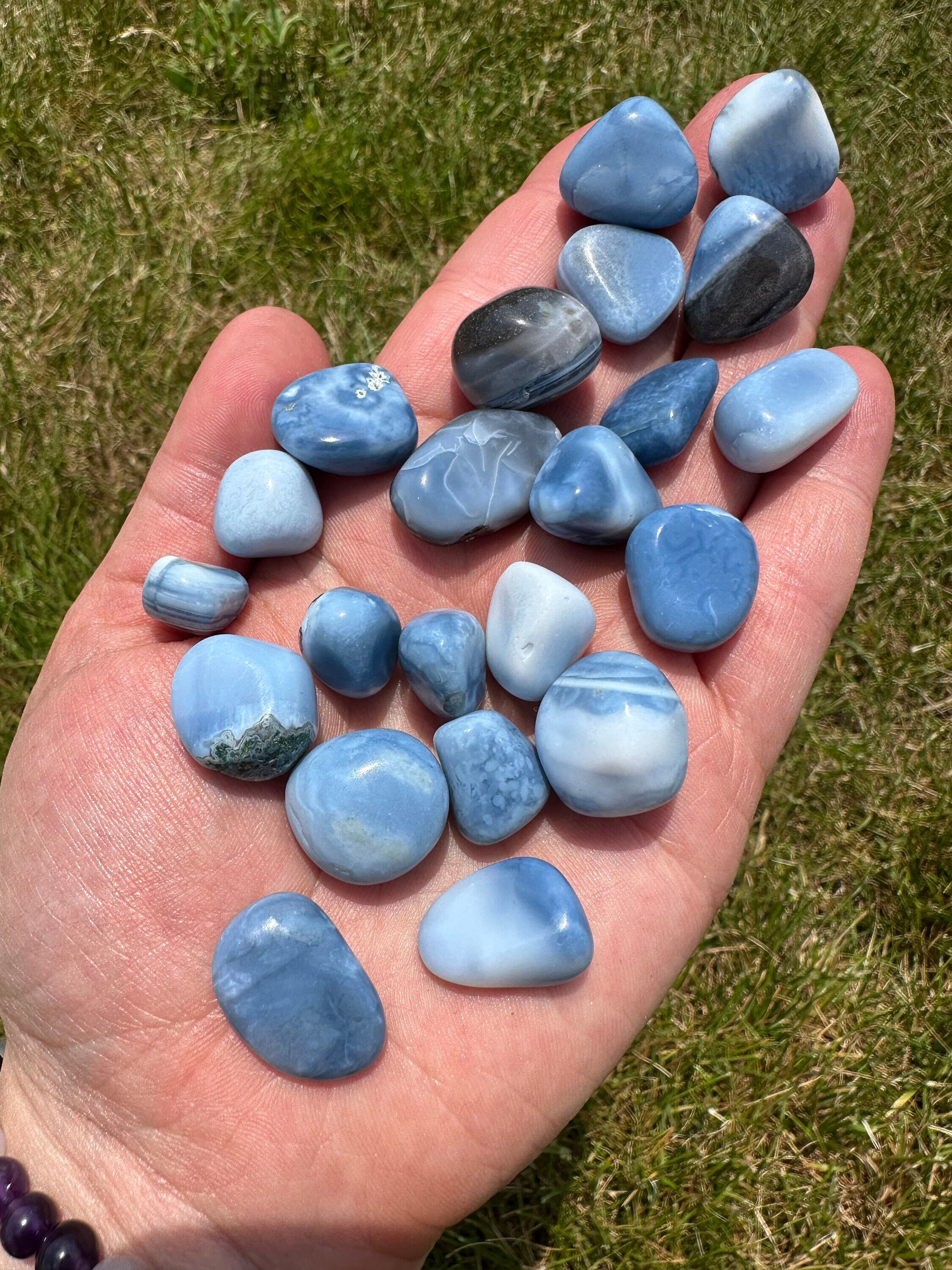 Blue Opal Owhyee Opal Blue Opal Stone Natural Blue Opal -  Finland