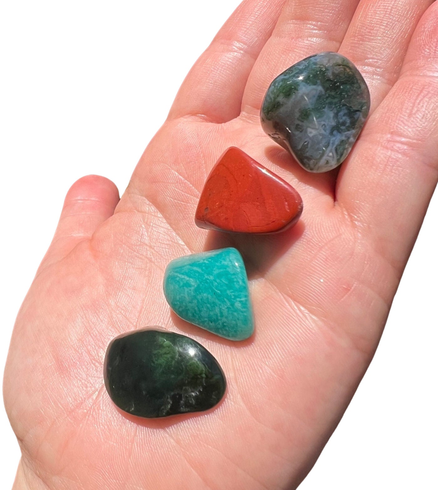 Virgo Zodiac Crystal Set - Tumbled Virgo Zodiac Crystals - Metaphysical ...