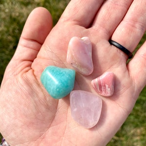 Self Love Crystal Set - Self Care Crystals - Crystals & Stones - Crystals for Self Love and Confidence - Self Love Crystal Gift Set