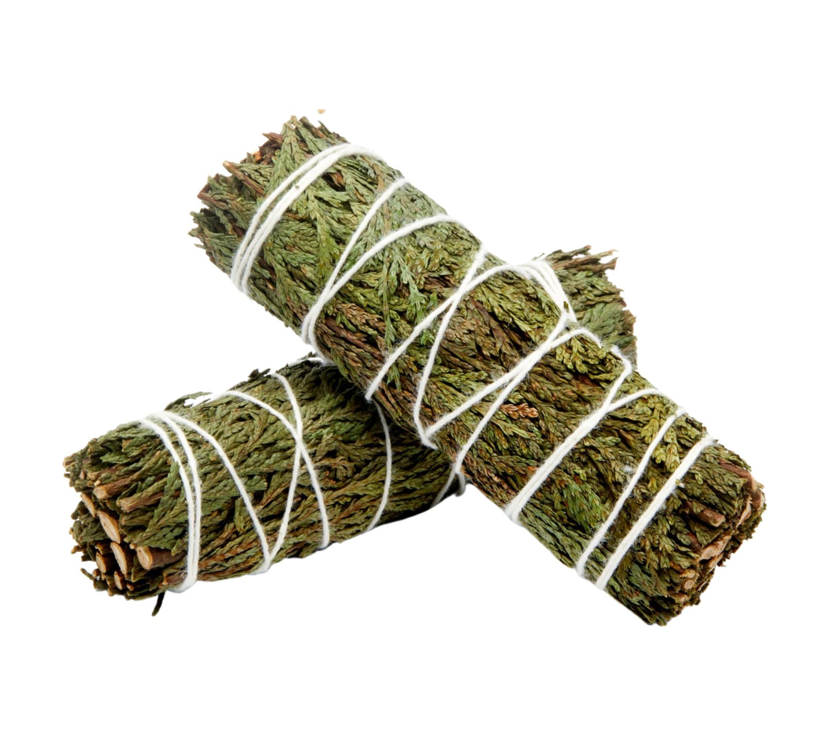 Cedar Stick - 4" Dried Cedar Herb Bundle - Cedar Wand - Cedar Incense stick - Natural Incense - Smoke Cleansing - Energy Cleansing