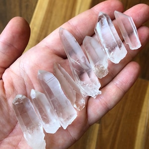 Lemurian Quartz Crystal Point - Lemurian Crystal - Lemurian Point - Lemurian Quartz - Crystals & Stones - Raw Lemurian Quartz