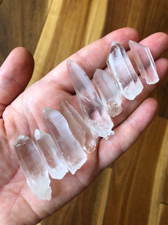 Lemurian Quartz Crystal Point - Lemurian Crystal - Lemurian Point - Lemurian Quartz - Crystals & Stones - Raw Lemurian Quartz