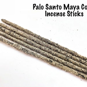 Palo Santo Maya Copal Incense Sticks (6) - Palo Santo Incense - Maya Copal Incense - Stick Incense - Palo Santo Copal - Aromatherapy