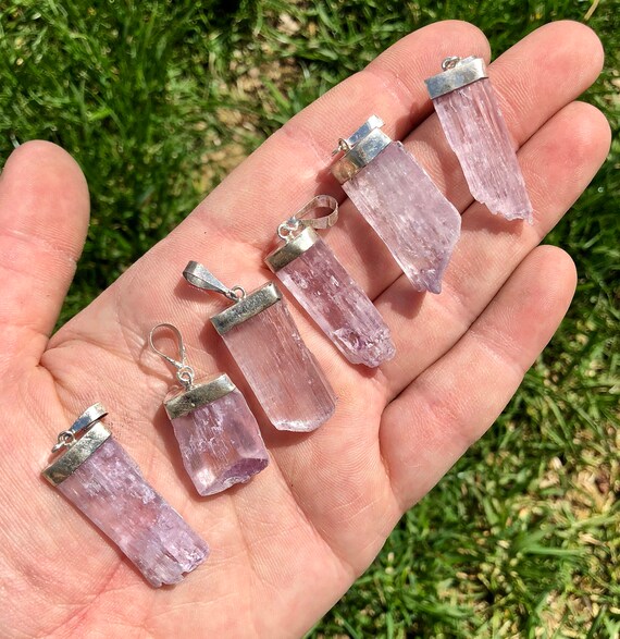 Kunzite Pendants Kunzite Pendants