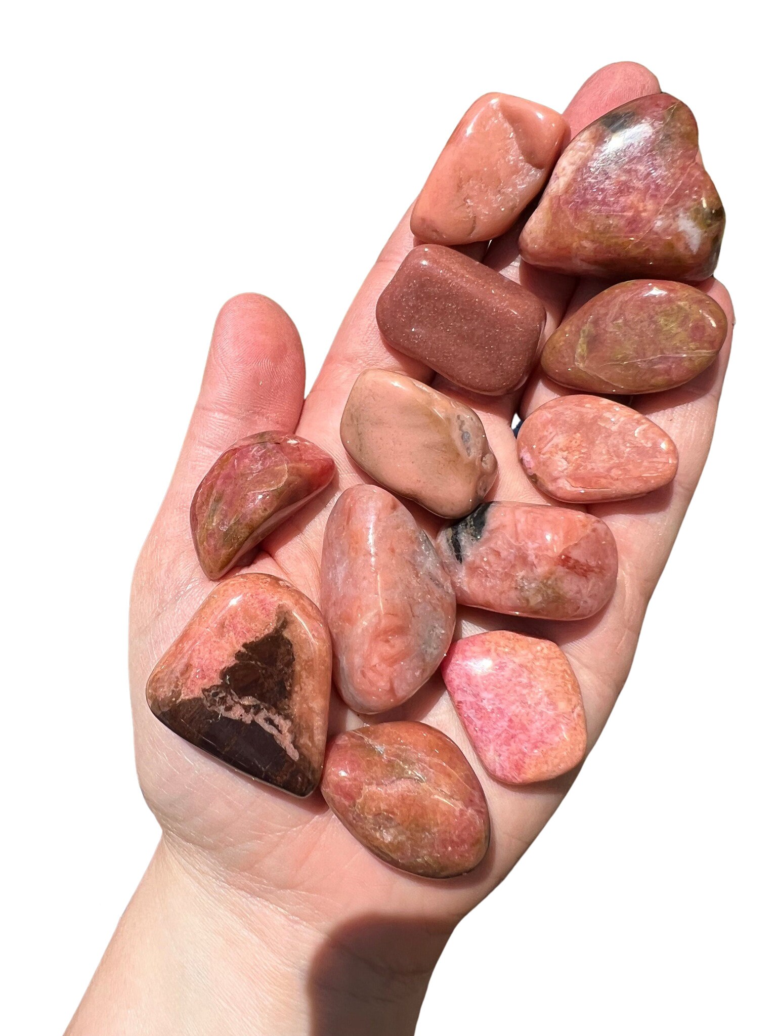 バスタマイト ☆ ルース 天然石 レアストーン ☆ Nadia ナディア Bustamite Tumbled Crystal - Grade AA - Multiple Sizes Available