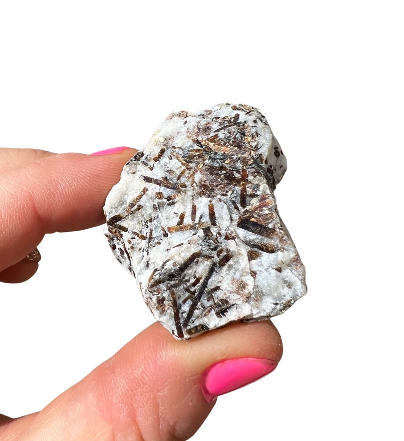 Raw Astrophyllite Stone (0.75" - 3.5") Rough Astrophyllite Stone - Raw Astrophyllite Crystal - Crystals - Natural Astrophyllite