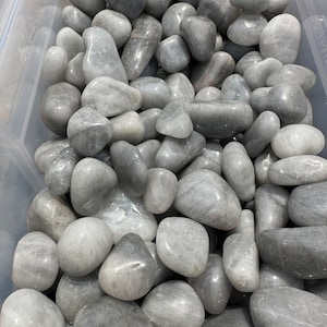 Lunar Quartz Tumbled Crystal - Polished Luna Rose Quartz Tumbles