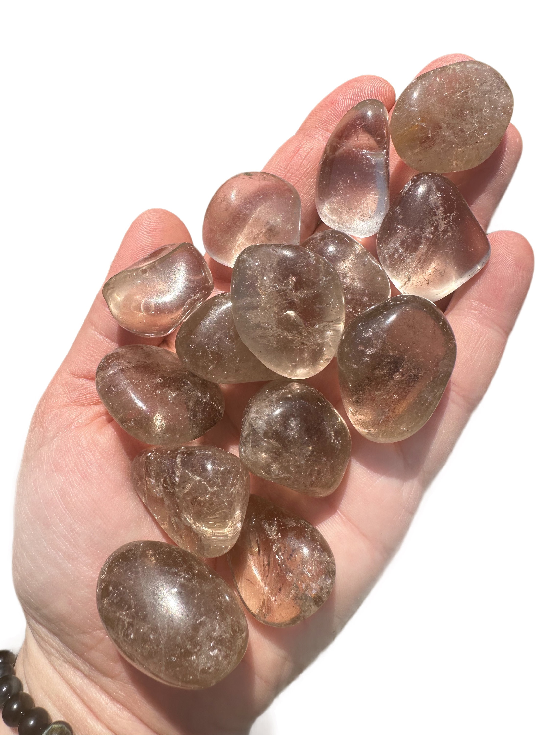 スモーキークォーツ タンブルクリスタル - 複数のサイズをご用意