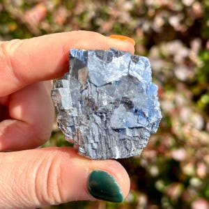 Raw Galena - Rough Galena Crystal - Galena Raw - Galena from Morocco - Raw Galena Mineral Specimen - Raw Silver Crystal - Galena Stone Rough