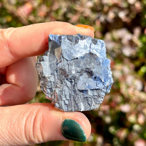 Raw Galena - Rough Galena Crystal - Galena Raw - Galena from Morocco - Raw Galena Mineral Specimen - Raw Silver Crystal - Galena Stone Rough