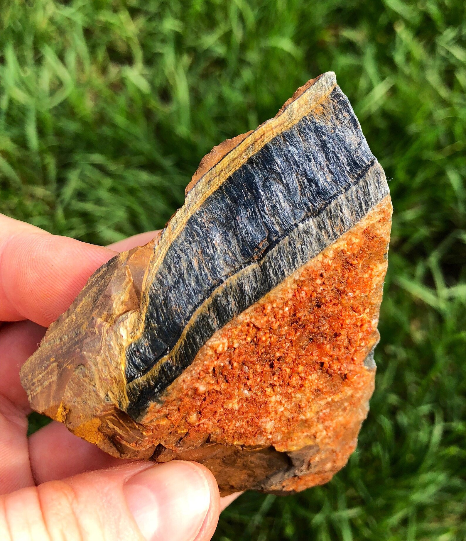 Raw Blue Tigers Eye Crystal Raw Hawk Eye Healing Crystals Etsy