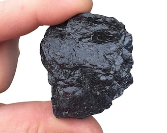 Raw Black Tourmaline Stone (.5" - 3") Black Tourmaline Crystal - Black Tourmaline Raw - Rough Black Tourmaline - Black Tourmaline Chunk