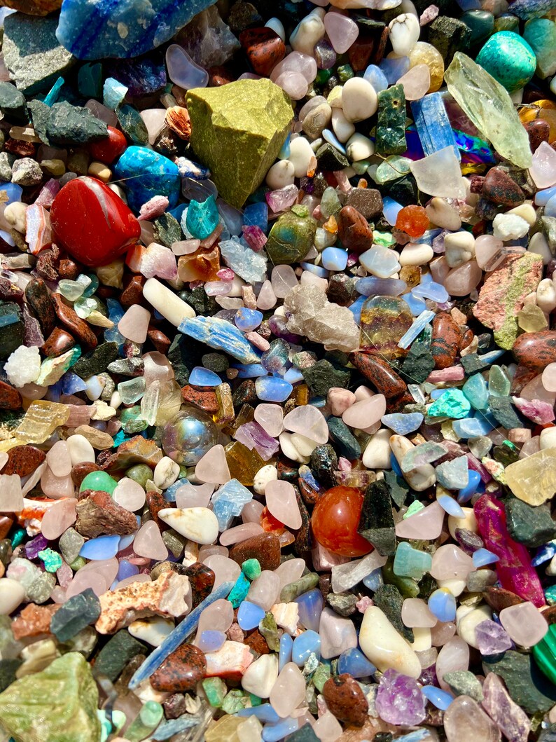 Crystal Confetti Scoop Mystery Crystals Random Bag of - Etsy