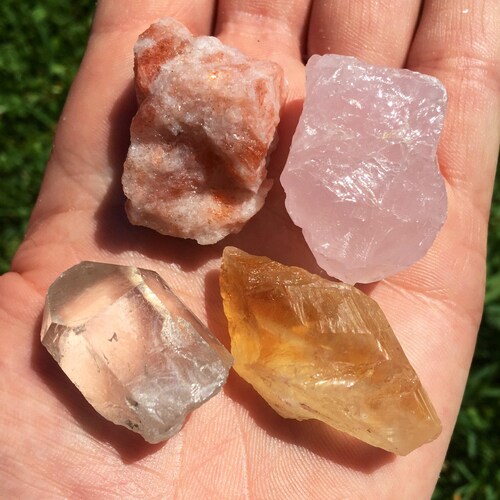 Happy Home Crystal Set Healing Crystals and Stones Set Etsy