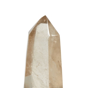 Smoky Citrine Point - Natural Citrine Crystal Tower - Polished Citrine Point - Standing Citrine Crystal Point - Untreated Citrine - 14