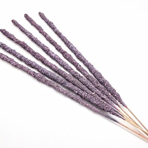 Lavender Incense Sticks (6) - Lavender Incense - Stick Incense - Smoke Cleansing - Lavender Aromatherapy - Lavender Calming Incense image 5