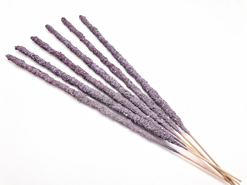Lavender Incense Sticks (6) - Lavender Incense - Stick Incense - Smoke Cleansing - Lavender Aromatherapy - Lavender Calming Incense image 5