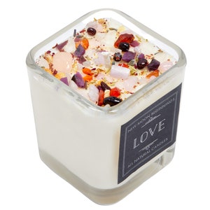 Love Candles - Happiness & Love Candle - Anniversary Gift - Wedding Candle - Soy Aromatherapy ...