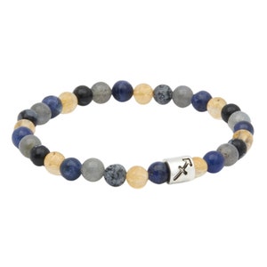 Sagittarius Bracelet Elastic - Sagittarius Zodiac Bracelet - Sagittarius Crystal Bracelet - Sagittarius Zodiac Sign Gift - Astrology Gifts
