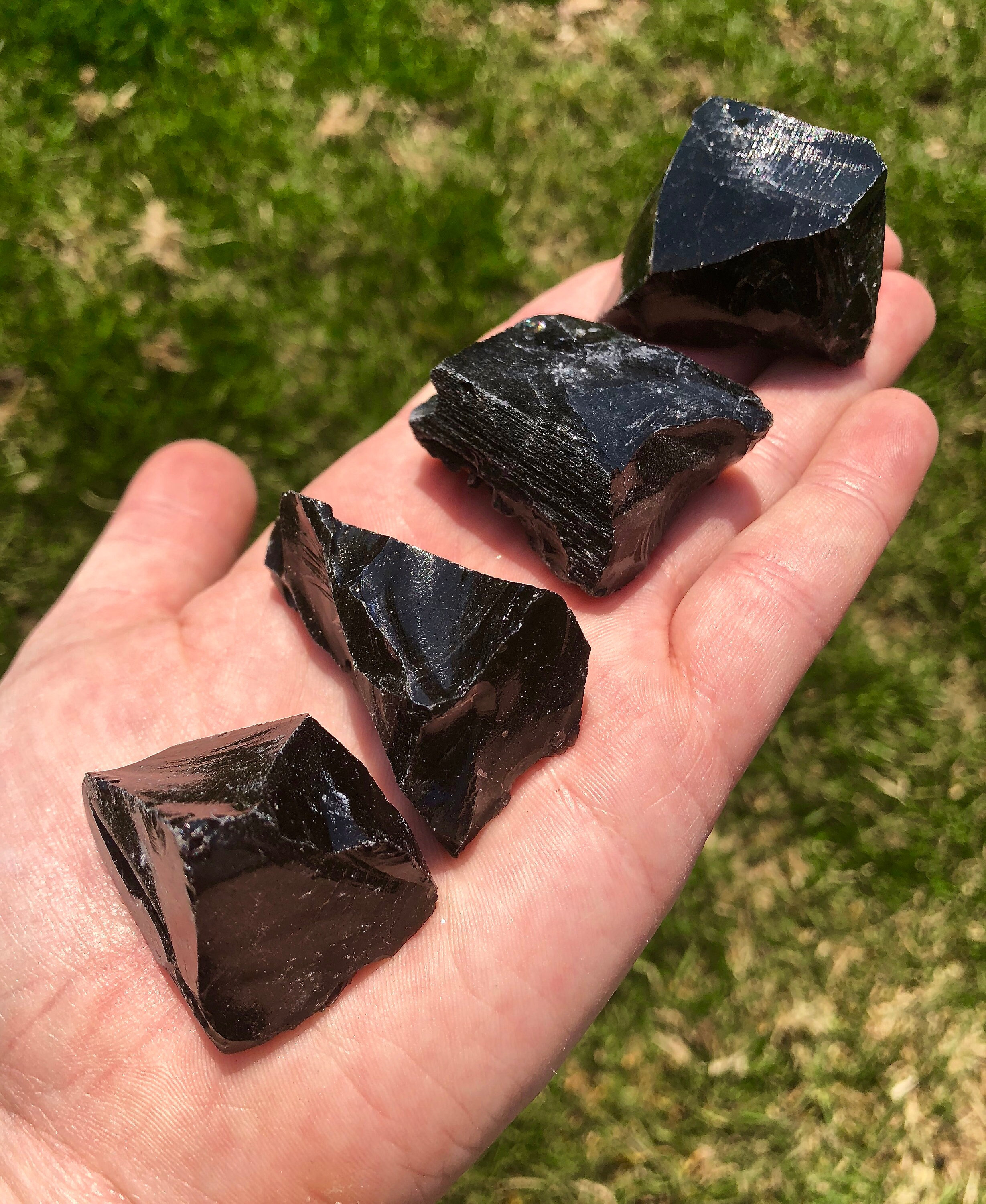 Raw Obsidian Stone Raw Obsidian Stone