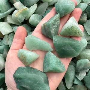 Raw Green Aventurine - Rough Green Aventurine - Natural Green Aventurine Crystal - Raw Crystals - Aventurine Raw - Green Aventurine Stone